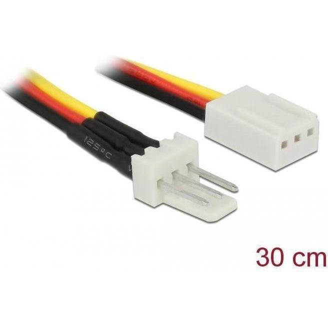 Delock, Verlängerungskabel, 85753 Internes Stromkabel (0.30 m, 3-Polig)