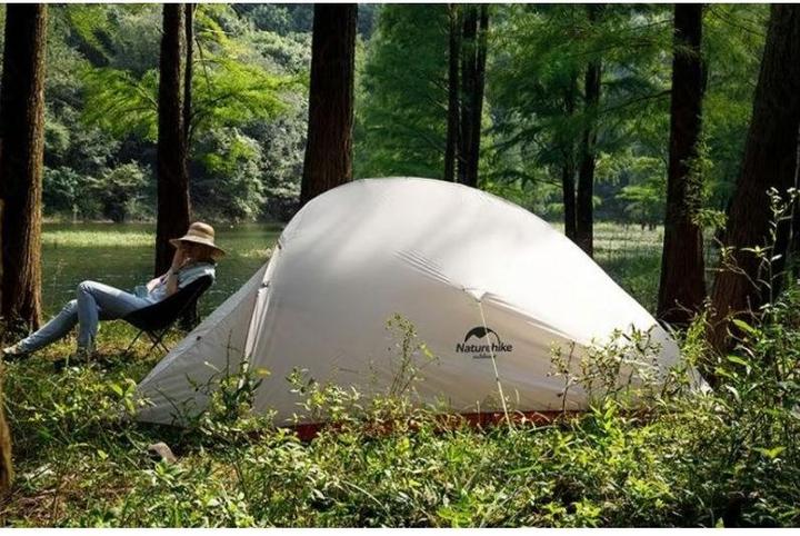 Productafbeelding Naturehike NH17T001T Cloud Up 2 Tent voor 2 personenGrijs (Luifel, 1.80 kg, 2 personen)