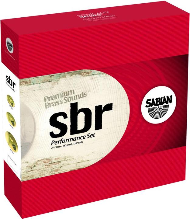 Actual product image Sabian SA SBr Brass Performance Set (20", Set)