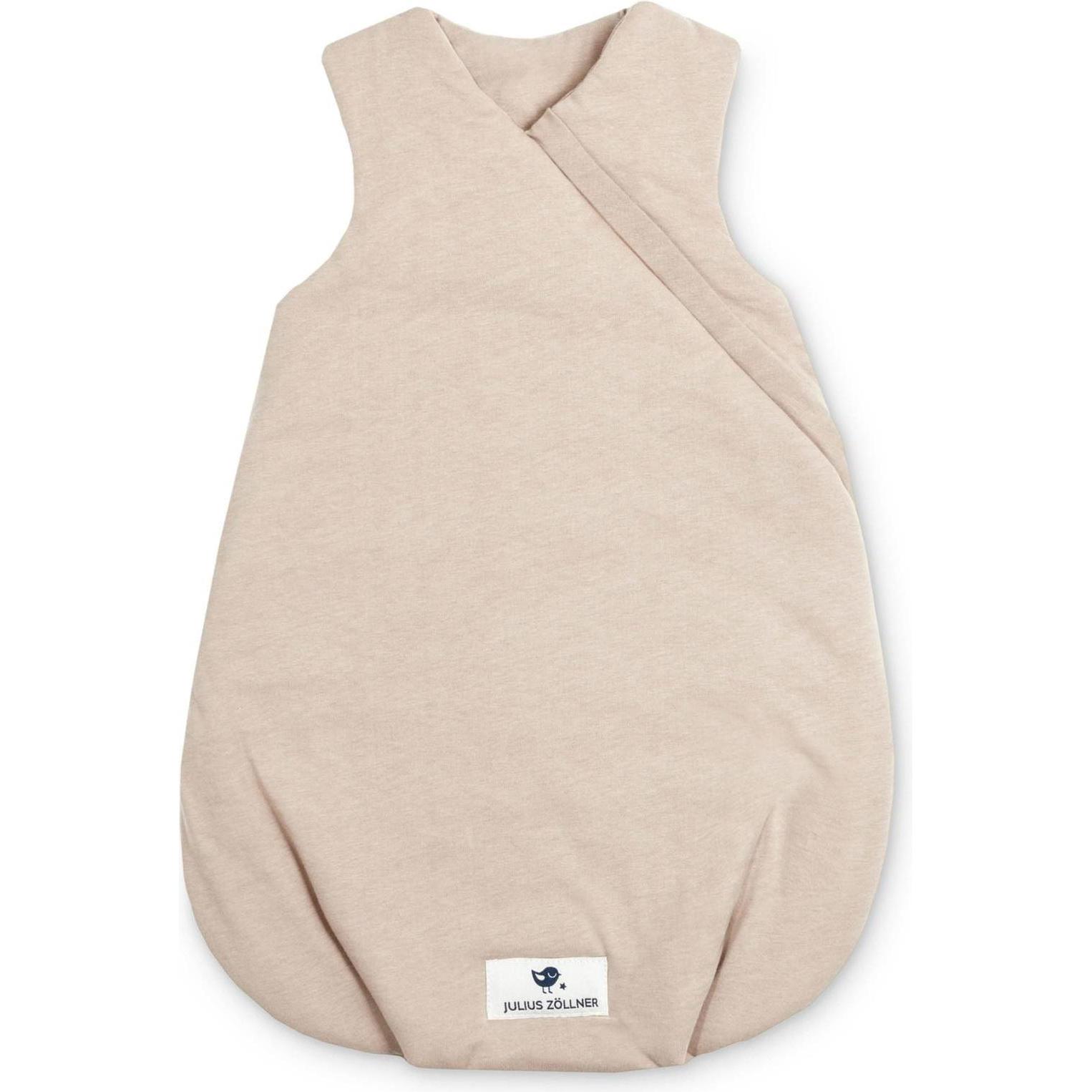 Julius Zöllner, Babyschlafsack, Baby-Ganzjahresschlafsack Moon Uni Sand Gr. 68/74 (74 cm)