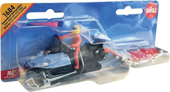 Produktbild Siku Snowmobil mit Rettungsschlitten