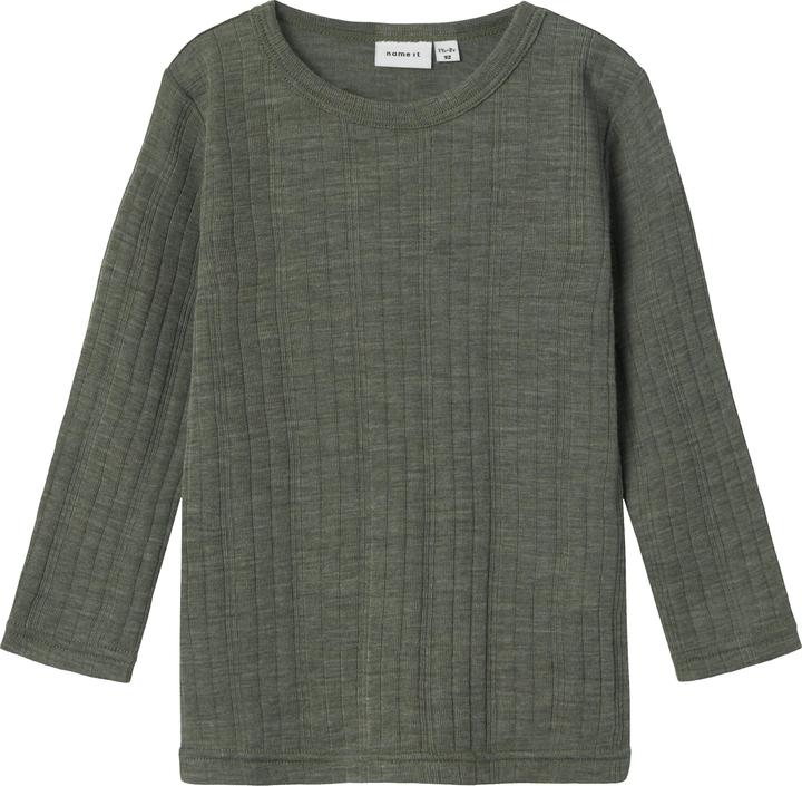 Produktbild Name it Merinowoll Oberteil mit langen Ärmeln (92)