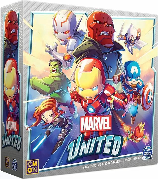 Actual product image Asmodée Marvel United (Ed. Italiana) (Italian, 1 - 4 Players)