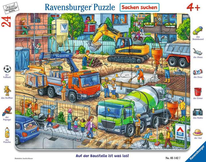 Productafbeelding Ravensburger Er is iets aan de hand op de bouwplaats! (24 onderdelen)