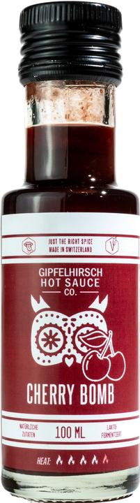 Produktbild Gipfelhirsch Cherry Bomb - Die Kirsch Ahornsirup Hotsauce (230 g)