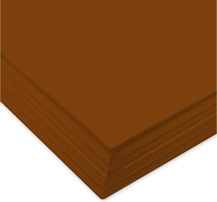 Actual product image Ursus Clay drawing paper A4, 130 g/m², 100 sheets, medium brown (130 g/m², A4)