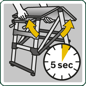 Actual product image Bosch Home & Garden Work Table PWB 600 (68 cm, 68 cm)