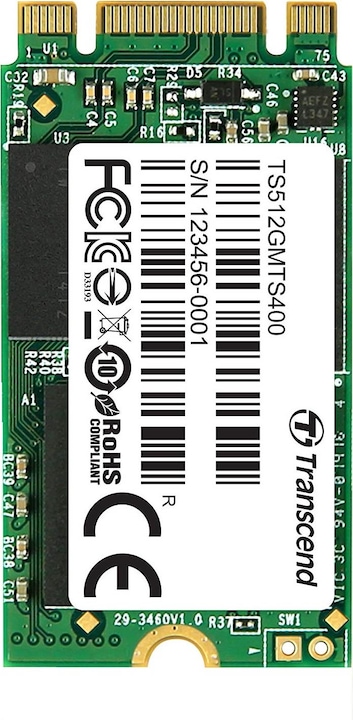 Transcend Mts400 (512 GB, M.2 2242)