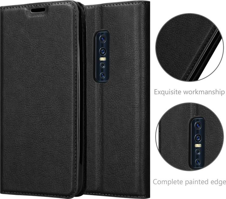 Actual product image Cadorabo Book Invisible Magnet Cover (Vivo V17 Pro)