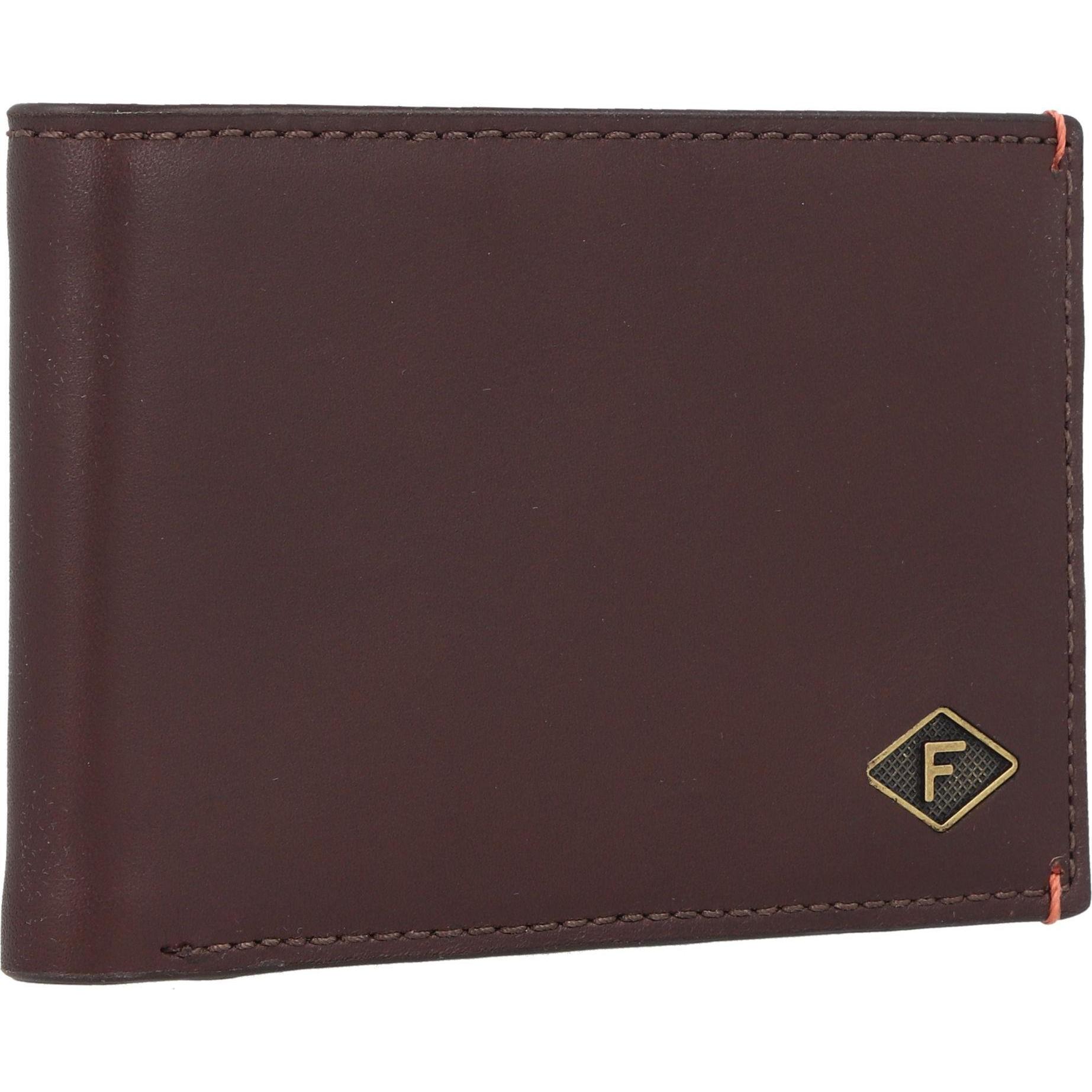 Thumbnail - Fossil, Damen, Portemonnaie, Bronson Geldbörse Leder 11,5 cm, Braun