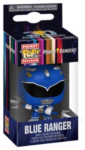 Produktbild Funko Power Rangers 30th présentoir porte-clés Pocket POP! Vinyl Blue Ranger 4 cm (1)