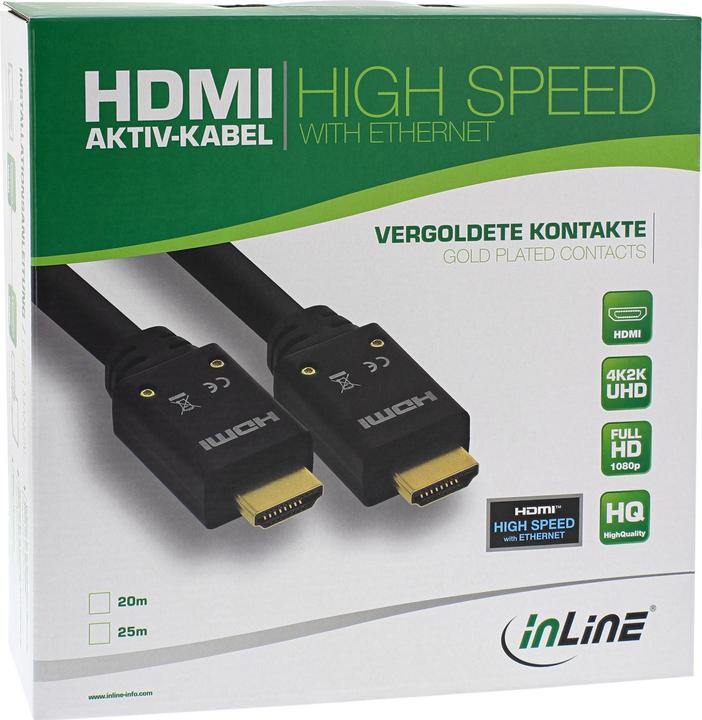 Produktbild InLine HDMI (Typ A) — HDMI (Typ A) (10 m)