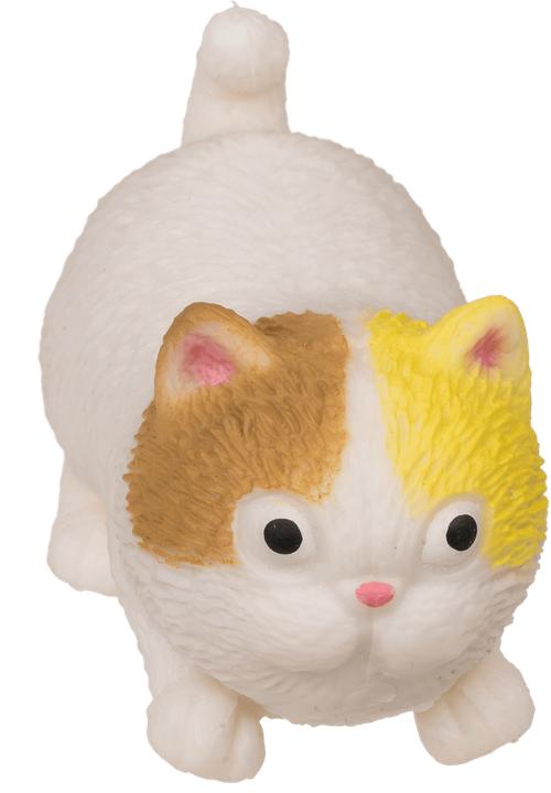 Produktbild Out of the blue Anti Stress Stretch Tier Katze weiss (6 cm)