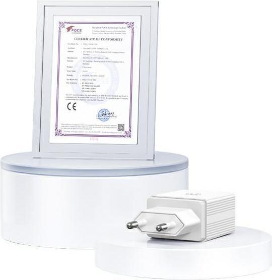 Produktbild Usams zestaw szybkiego ład. Typ-c 2.1 1m Fast Charging biały/white HC series (CC090)