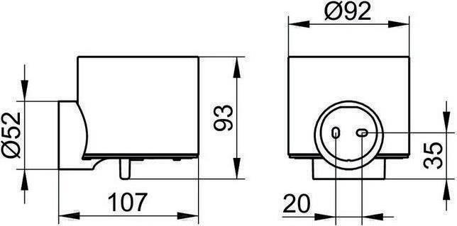 Produktbild Keuco Lotionspender COLLECTION REVA Kr-Gl m Halter und Pumpe sw ma