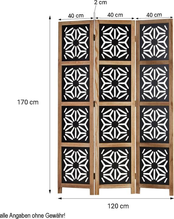 Actual product image Jamb Room divider