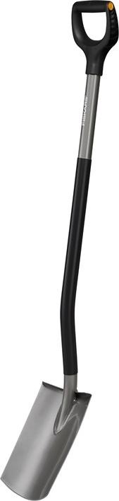 Image du produit Fiskars Ergonomic Rounded Spade Grey