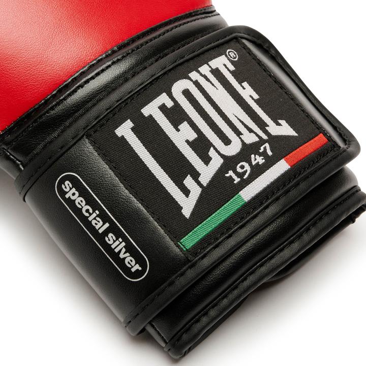 Produktbild Leone Thunder Boxhandschuhe Rot GN383 (10 OZ, One Size)
