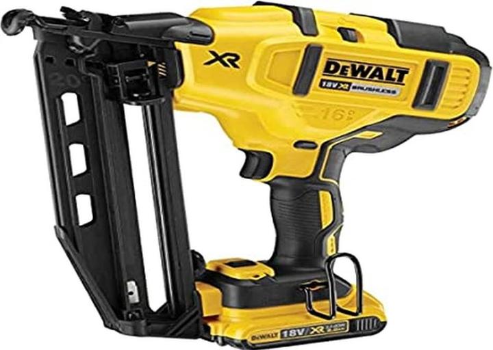 Produktbild DeWalt NAILER 18V 16Ga 32-63mm 2 x 2.0Ah LI-ION BRUSHLES DCN660D2