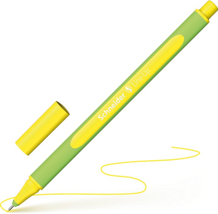 Produktbild Schneider Fineliner Line-Up - Neongelb (1x)