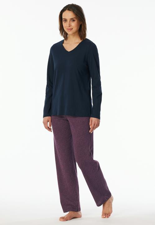 Produktbild Uncover by Schiesser - Nightwear - Schlafanzug (44 Blau) (44)