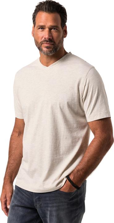 Produktbild JP1880 T-Shirts, Basic, 2er-Pack, V-Ausschnitt, Halbarm (7XL)