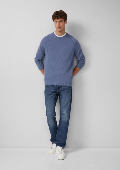 Image du produit s.Oliver Strickpullover Strickpullover aus reiner Lammwolle (M)