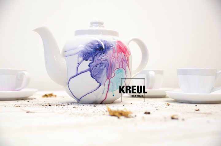 Actual product image Kreul Glass & Porcelain Paint Thinner 20 ml (Colorless, 20 ml)