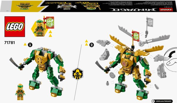 Produktbild LEGO Lloyds Mech-Duell EVO (71781, LEGO Ninjago)