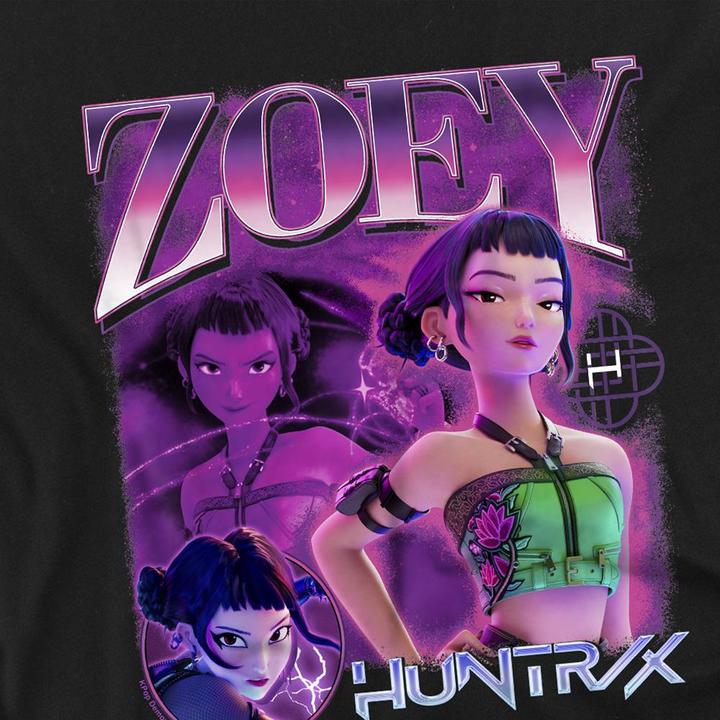 Immagine prodotto K-Pop Demon Hunters Huntr/X Maglietta Zoey Bambini (152, 158)