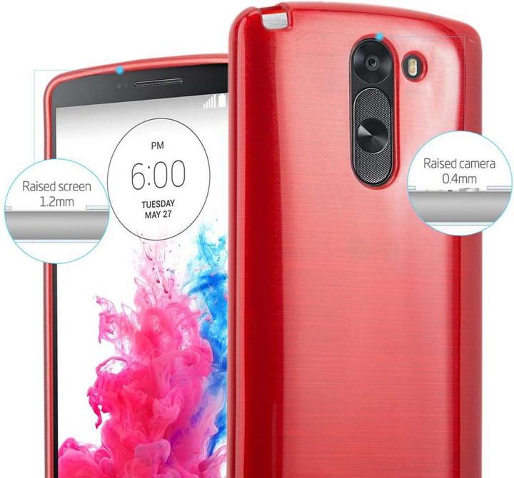 Immagine prodotto Cadorabo Copertura spazzolata in TPU (LG G3 Stylus)