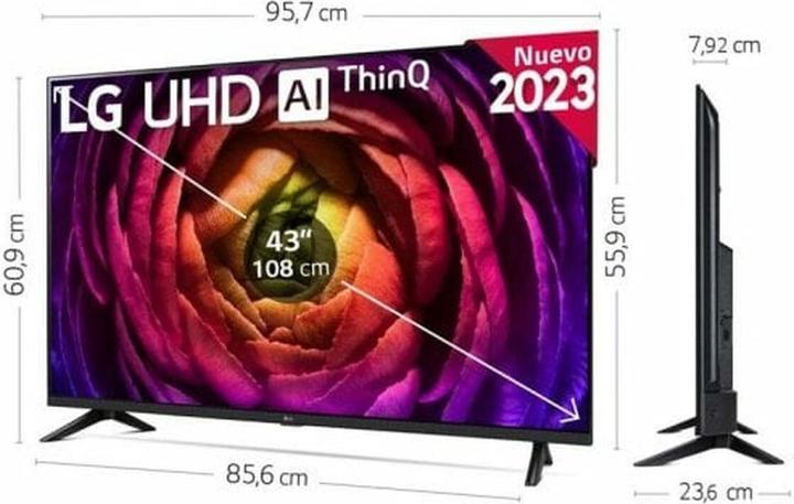 Actual product image LG 43UR73006LA (43", LED, 4K, 2023)