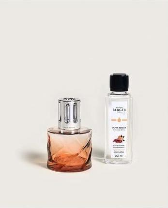 Immagine prodotto Maison Berger Lampada di fragranza e ricarica 250 ml, Rosa Ambra (250 ml)