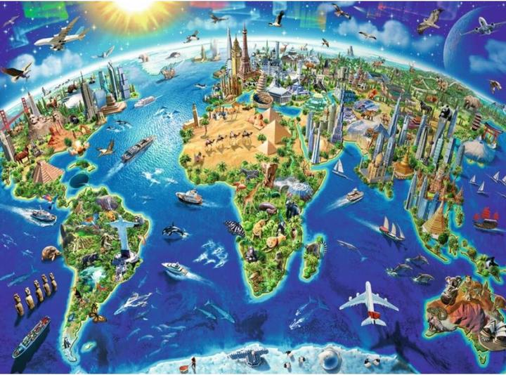 Actual product image Ravensburger Big, wide world (200 pieces)