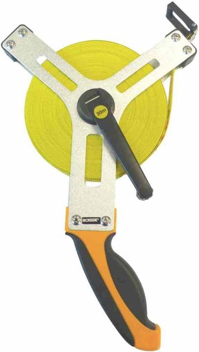 Actual product image Ironside Measuring tape open 30 m x 15 mm made of glass fibre, 1 piece, 150229 (30 m)