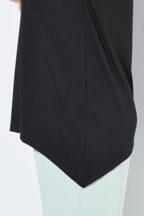 Actual product image Ulla Popken Quick Drying Pointed Hem Stretch Fit Tee (50, 52)