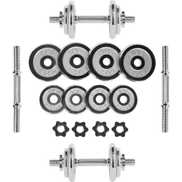 Thumbnail - HMS, Hanteln, (4 x 2.5 kg)