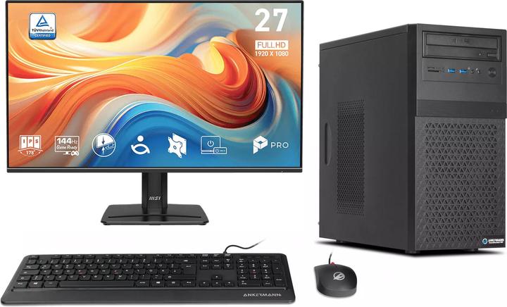 Immagine prodotto Ankermann Office komplett PC Büro (512 GB, 16 GB, Intel Core i5-10500)