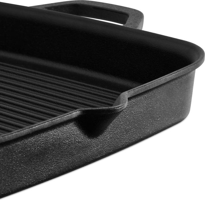 Produktbild Burnhard Gusseisen Grillpfanne (30 cm, Grillpfanne, Gusseisen)