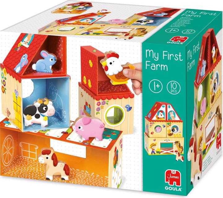 Produktbild Goula Bauernhof-Baukasten 53470 (10 pcs)