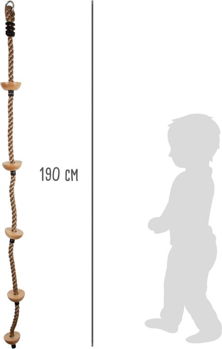 Immagine prodotto small foot Kletterseil mit Fusstritten