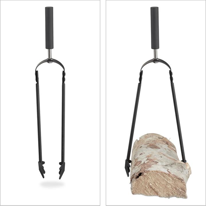 Actual product image Relaxdays Fireplace set (20 x 20 x 50 cm)