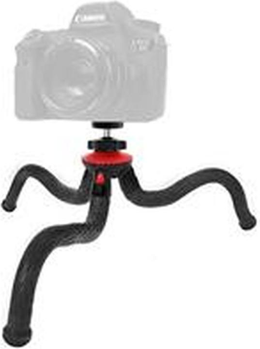 Image du produit Fotopro UFO 2 noir/rouge Trépied avec téléphone & support GoPro (Matières plastiques)