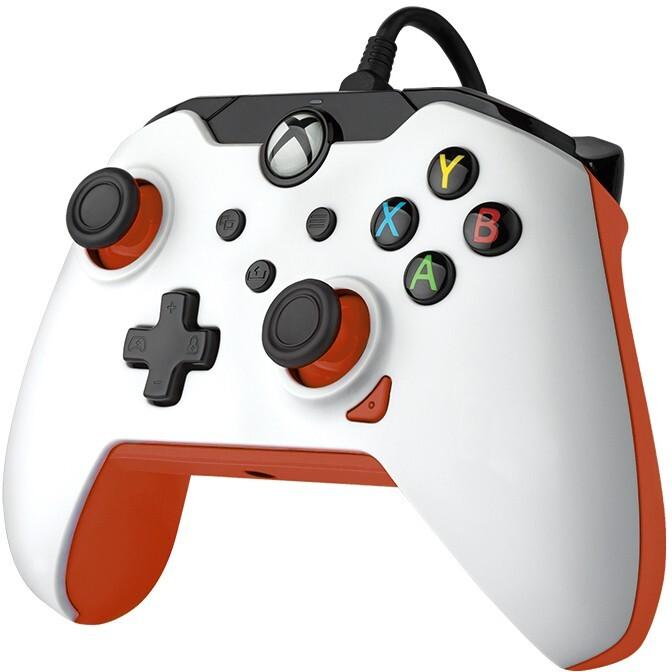 Actual product image PDP Controller wired Atomic White XBOX Series X (Xbox One X, Xbox Series S, Xbox Series X, PC)