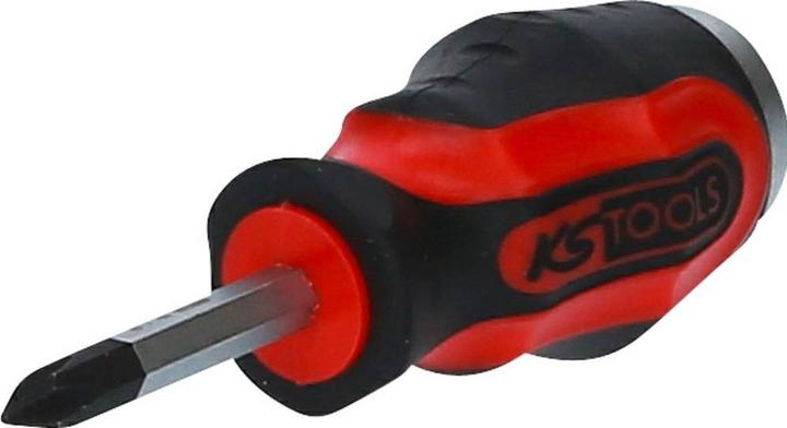 Produktbild KS Tools ERGOTORQUEmax Schlagkappen-Schraubendreher, kurze Form (Phillipps-Kreuzschlitz (PH))