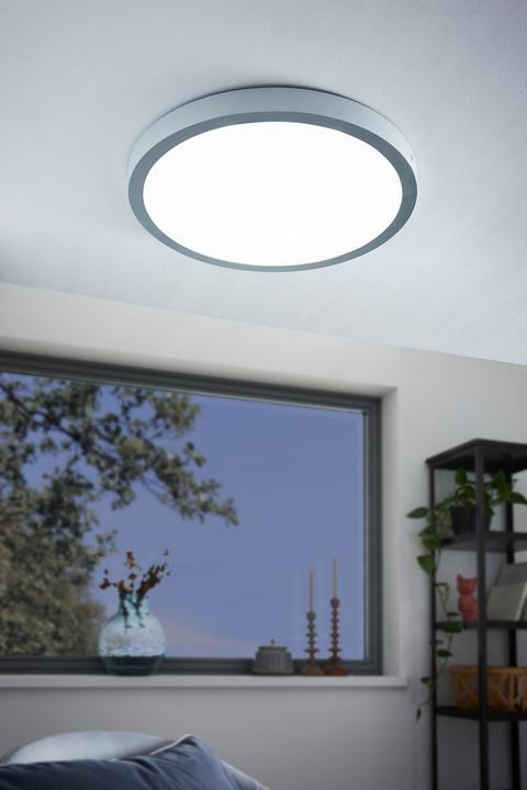 Image du produit EGLO FUEVA 1 luminaire apparent argent blanc (2500 lm)