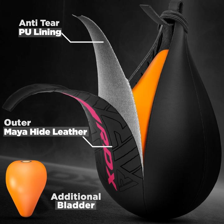 Produktbild Rdx 2Pc Speed Ball F6 Matte Pink + Swivel