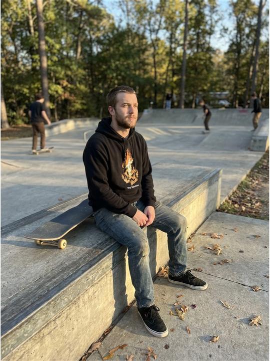 Produktbild Toy Machine Charred Hoodie (S)