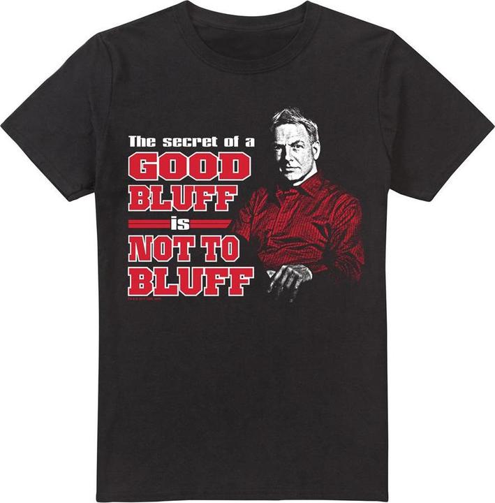 Actual product image Ncis Mens No Bluffing T-Shirt