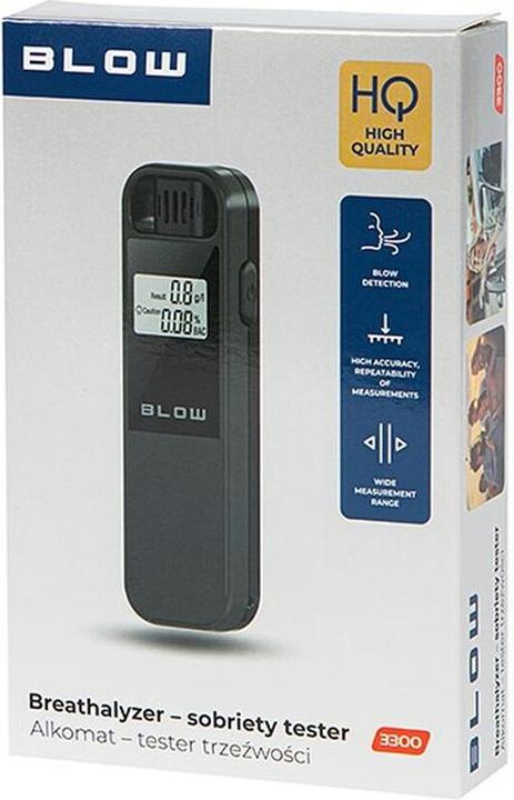 Actual product image Blow Breathalyser 3300